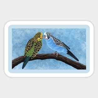 Budgies Sticker